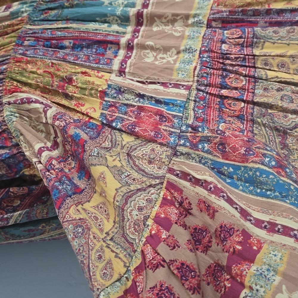 Gimmicks Patchwork Kimono Duster NWT - image 5